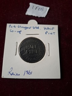 Port Glasgow Coop Soc Ltd Half Pint Token