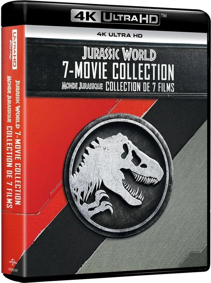 Jurassic World: 7-Movie Collection - 4K Ultra HD - Bilingual - Ships in Box - Imagem 4 de 4