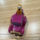 Disney Pluto Purple Character Pull Back Car McDonald's Premium Toy 1995 Vintage  — photo 2