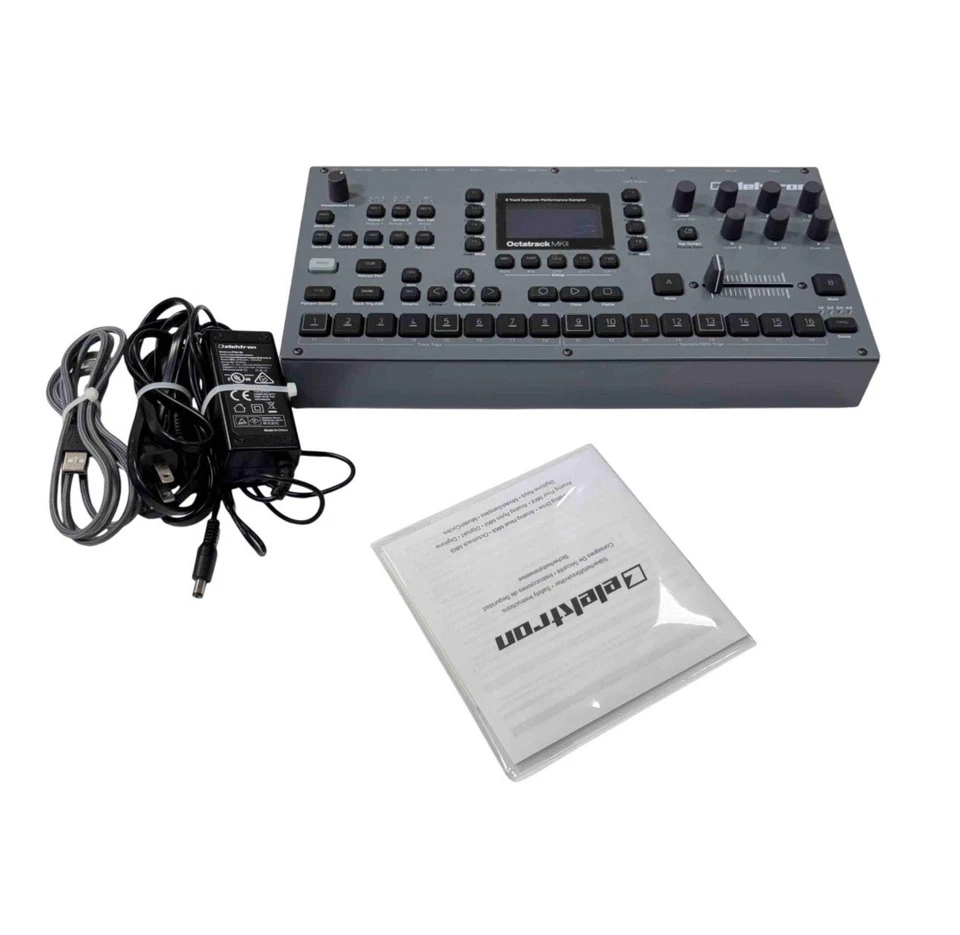 Elektron Octatrack MKII Eight Track Dynamic Performance Sampler - Image 2 of 4