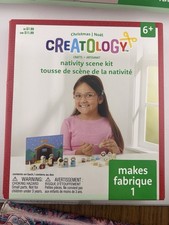 2 Christmas Creatology Children Craft Kits Nativity Holiday Door Ages 6 , 10