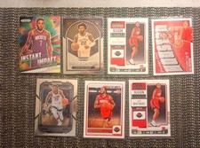 2023-24 Prizm Cam Whitmore Contenders NBA Hoops Rookie Card Lot of 7 RC