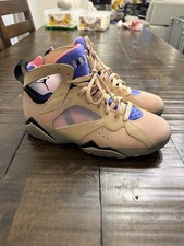 Air Jordan 7 Retro SE Sapphire Men’s Sz 8 Preowned WORN TWICE GREAT COND NO BOX