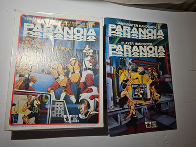 Paranoia RPG Boxed Rulebook gently used 