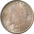 1884-O Morgan Silver Dollar PCGS MS65 - Toning
