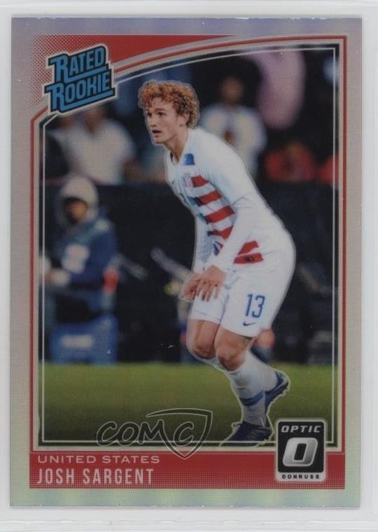 2018-19 Panini Donruss Rated Rookie Optic Holo Prizm Josh Sargent #200 u0u