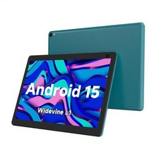 10 Inch Tablet 32GB Android 15 Quad Core Processor COOPERS Bluetooth Expand