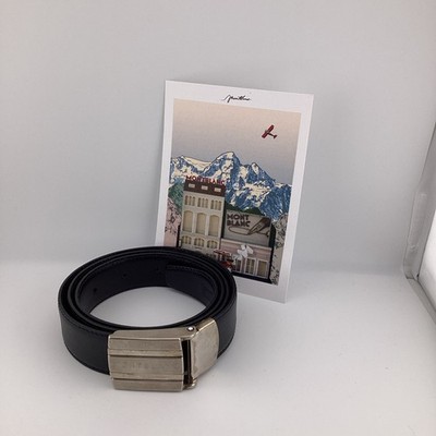 Montblanc Meisterstuck Leather Belt # 07226 Italy