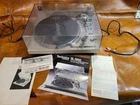 Technics sl 1950 turntable W/ Stackable Spindle, Dust Cover, Manual