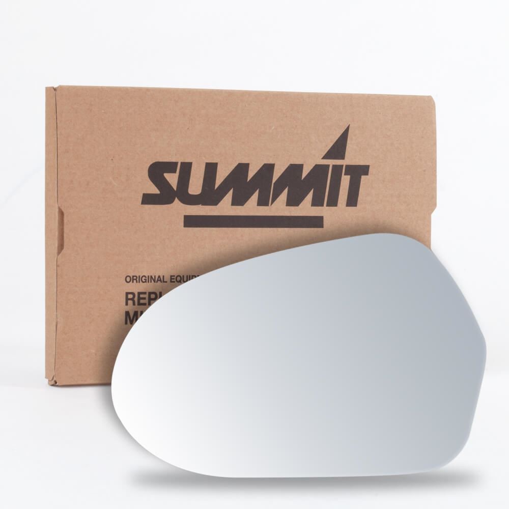 Summit Stick-On Standard Wing Mirror Glass Left For Audi A6 A7 RS3 RS5 RS6 S5 S6
