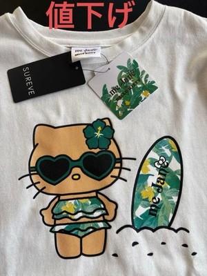 Sanrio Hello Kitty x me Jane Suntan Kitty T-Shirt Size M Japan