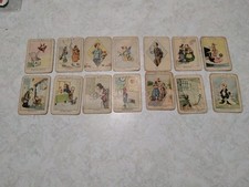 14  CARTE FIGURINE GIOCO CRAVERI PUBBLICITARIE  NIVEA L'ALLEGRO INDOVINO