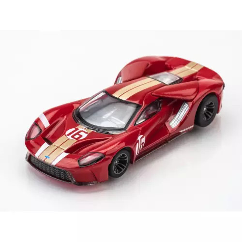 Cadeau Passion AFX Racing 22067 Ford GT 2022 Rouge Miniature