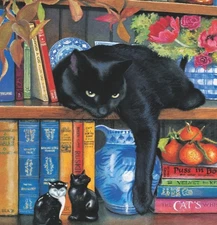 Wooden Jigsaw Puzzles For Adults - On the Shelf - 215 Piece Wooden Jigsaw Puzzle