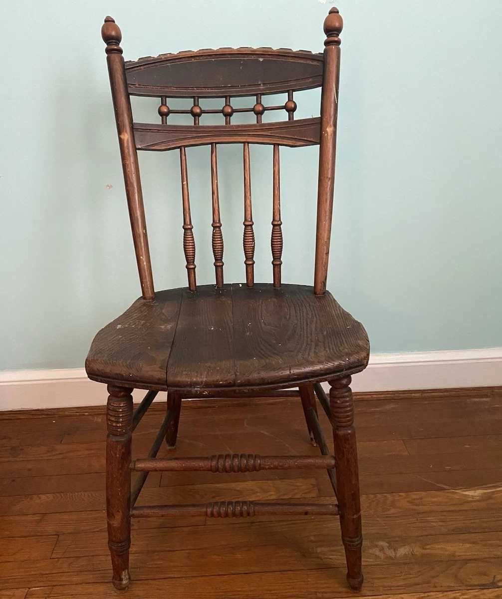Spindle Back Chair In Antique Chairs (1900-1950) for sale | eBay