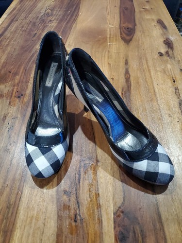 Burberry Nova Check Women's Shoes Size 39 FLAW *