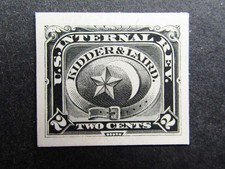 nystamps US Revenue Match Medicine Stamp Color Proof Mint Rare $650     A10x2300