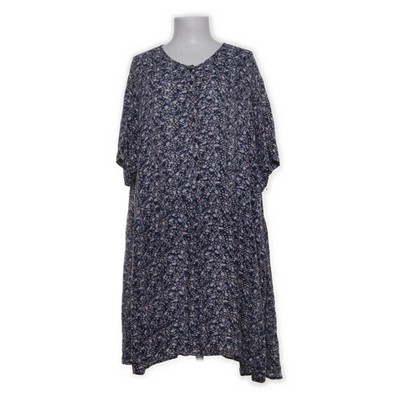 Jenya, Kleid, Größe: 46, Blau/Mehrfarbig, Viskose, Damen #tka
