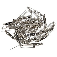 50 Stueck Broszka Igły zabezpieczające Szpilki prętowe 32mm R1T93678