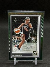 2025 Panini Donruss WNBA A'ja Wilson Green Shimmer #82