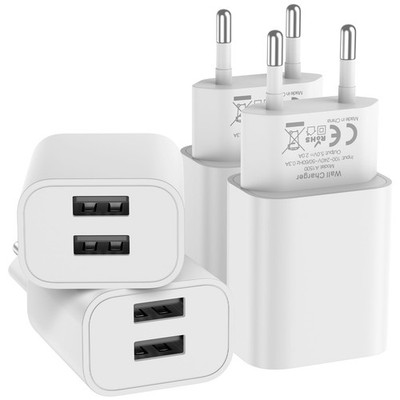 4er Pack USB ladegerät für iPhone 16 15 14 Plus Pro Max 13 12 11 SE Samsung