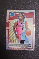 2020-21 Panini Donruss Optic - Rated Rookie Precious Achiuwa #170 Wave Prizm...