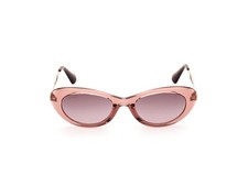 Max Co MO0077 72F Pink Oval Cat Eye Plastic Sunglasses Frame 52-20-140