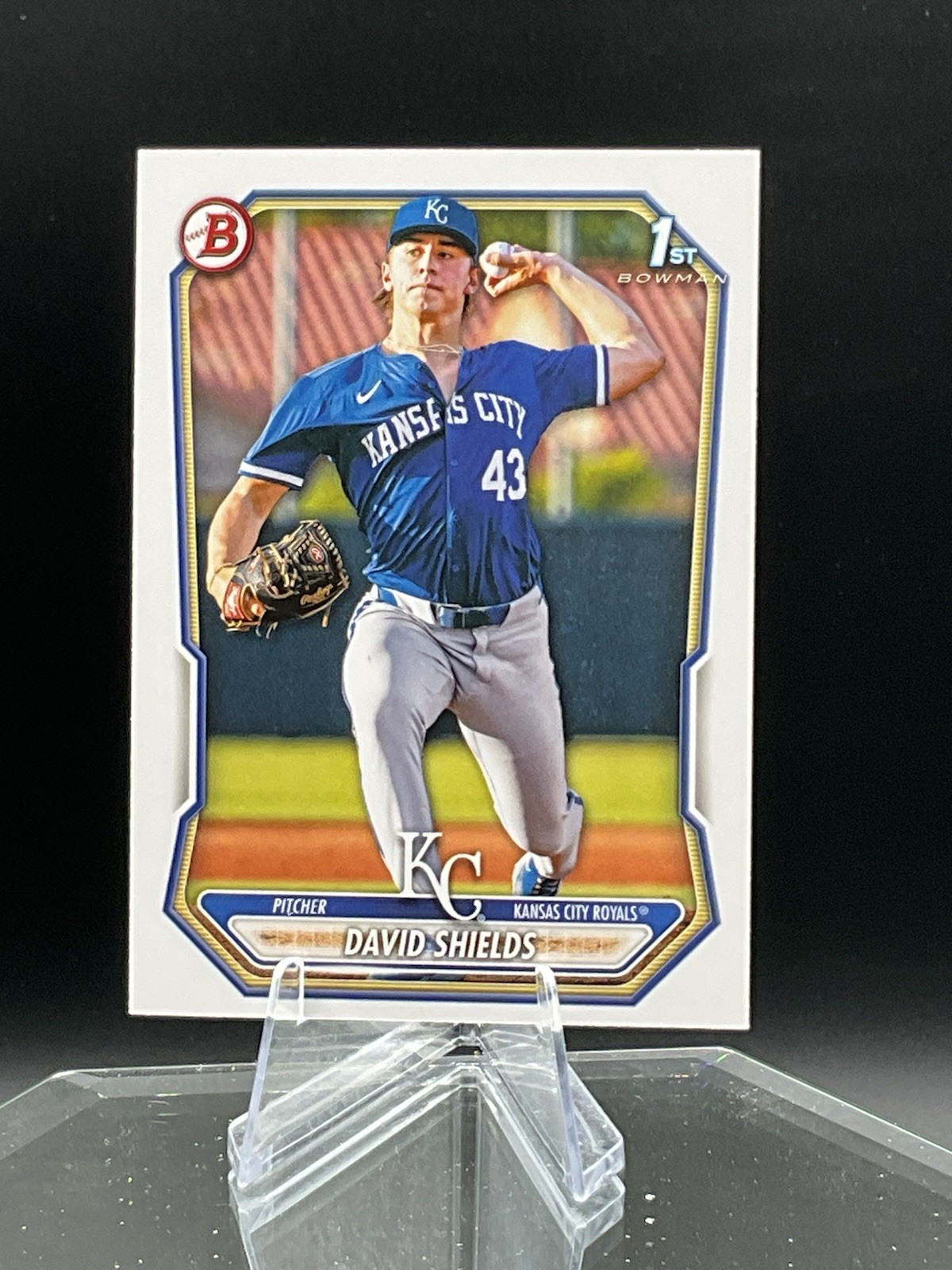 2026 Bowman Baseball Prospects BP-11 David Shields, Kansas City Royals