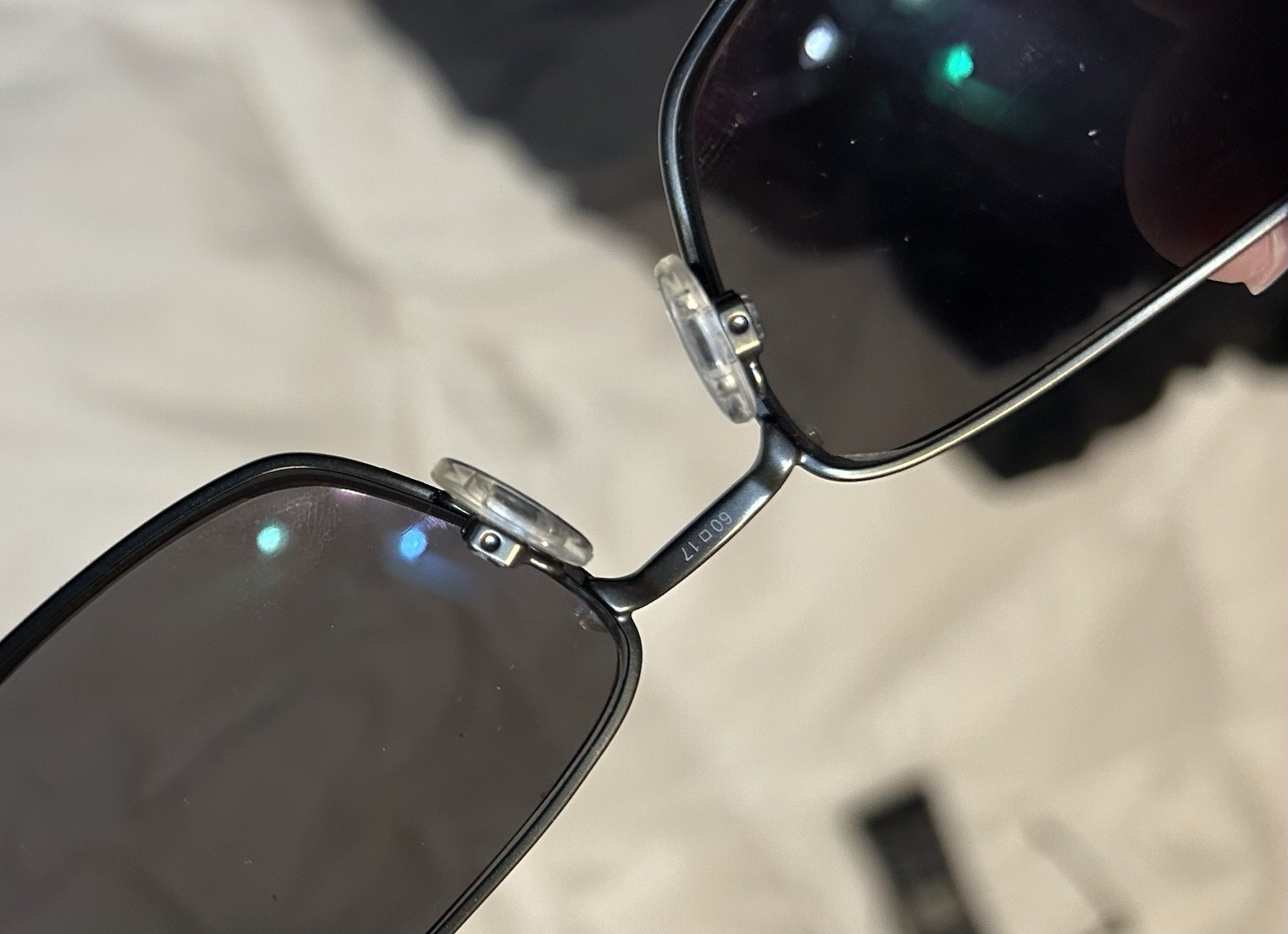 Oakley Rectangular Sunglasses with Grey Polarized… - image 7