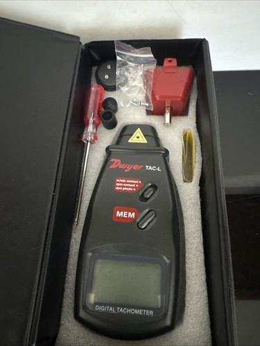 Dwyer TAC-L Digital Laser contact and non-contact Tachometer