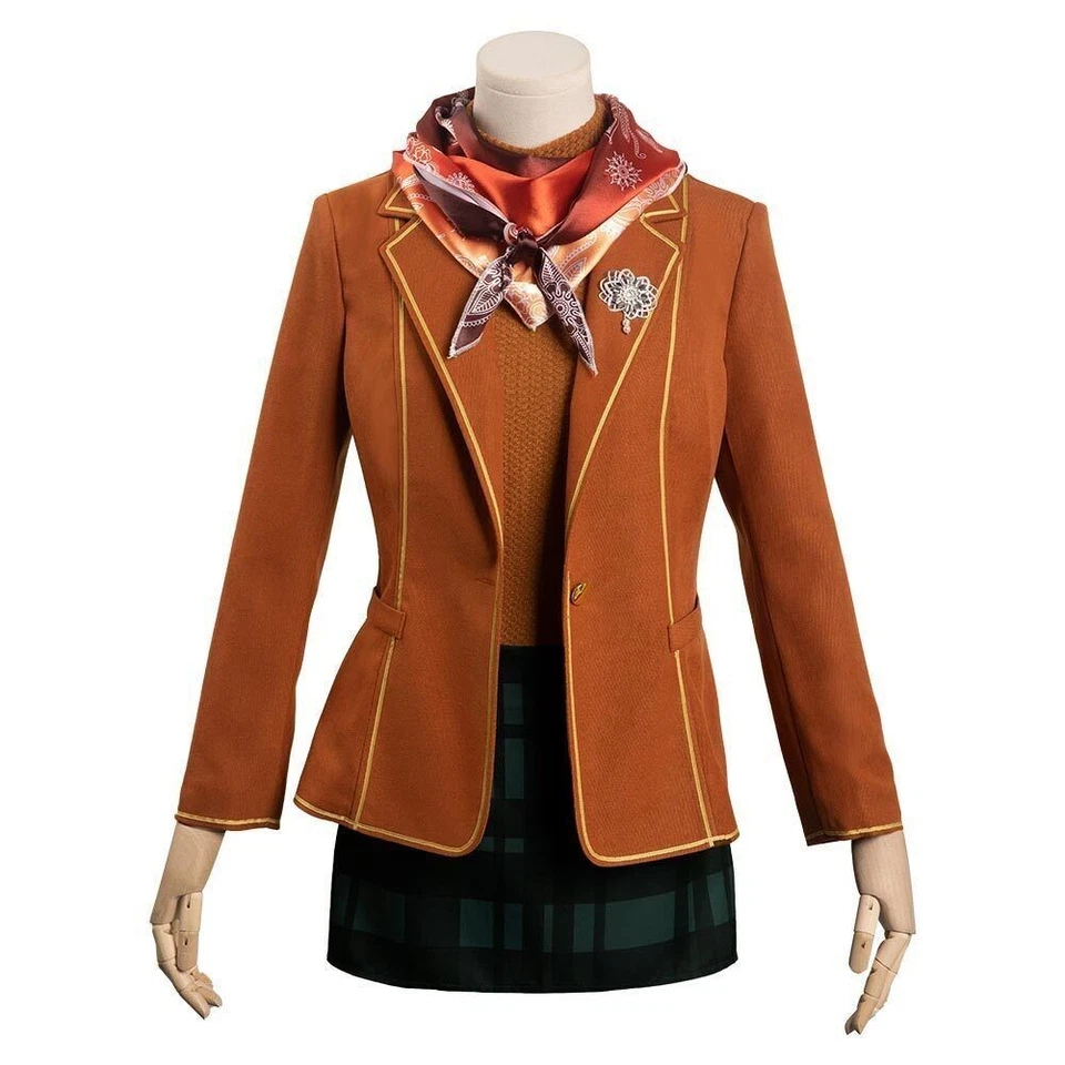 Ashley Graham Uniform Outfit Cosplay Costume Women's Halloween Carnival Suit - Image 2 of 4