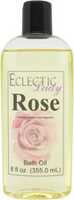 Rose Bath Oil - Scented Body Oil - Relaxing Moisturizing Bathing Oil - Fragran