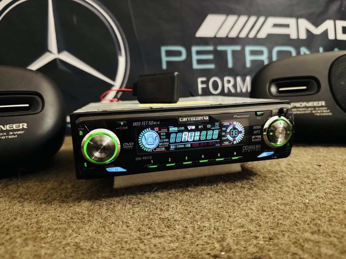 PIONEER CARROZZERIA DVH-P077 II Car Radio DVD/Mp3/WMA Receiver