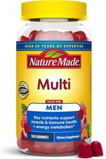 Gluten-Free Men's Multivitamin Gummies - 75 Day Supply, No Artificial Flavors