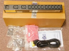 APC AP9559 NetShelter Rack Mount PDU 16A 208 230V, 10 C13 2 C19 Outlets