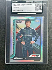 2025 Topps Chrome Kimi Antonelli RC SP Holo Refractor Silver Rookie Card #8