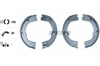 Bremsbackensatz Feststellbremse Hinterachse FüR Hyundai KIA Santa FÉ II Tucson