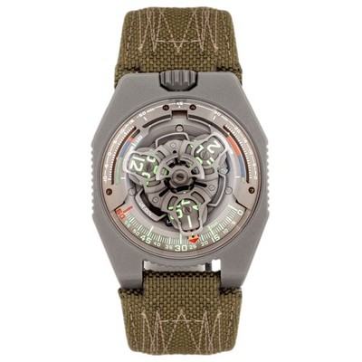 Urwerk UR-100V P.02 Spacetime Titanium Skeleton Dial 41mm UR-100V P.02 Full Set