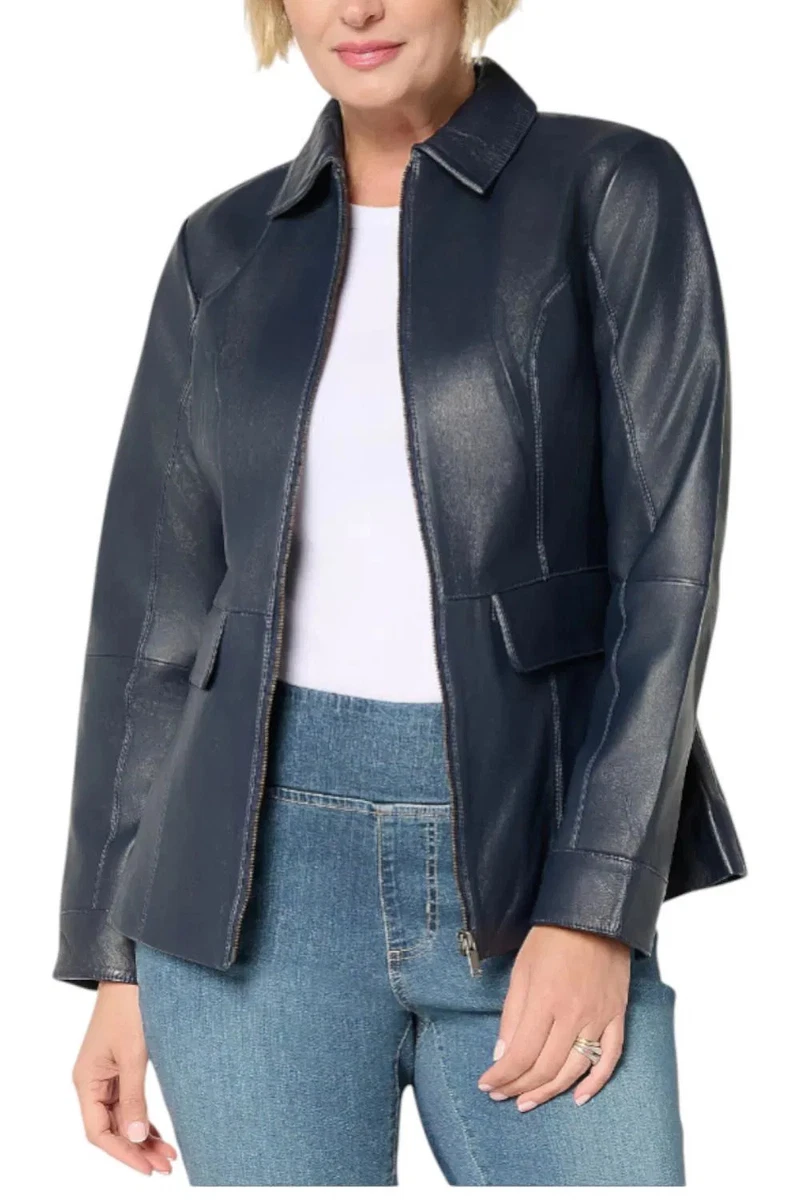 Denim & Co. Leather Coats & Jackets for Women for sale | eBay