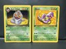 DARK ARBOK + EKANS [LP/NM] 1ST EDITION VINTAGE POKEMON CARDS WOTC