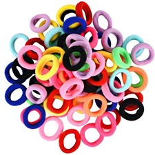 Baby Hair Ties, Elastic Hair Bands Small Hair Ties for Girls Bands Elastic Po...