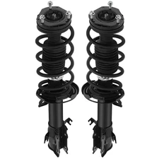 Front For 2014-2019 Ford Fiesta 2 Complete Shocks Struts Coil Springs & Mounts