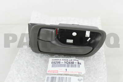 69206YC030B0 Genuine Toyota HANDLE SUB-ASSY, FRONT DOOR INSIDE, LH