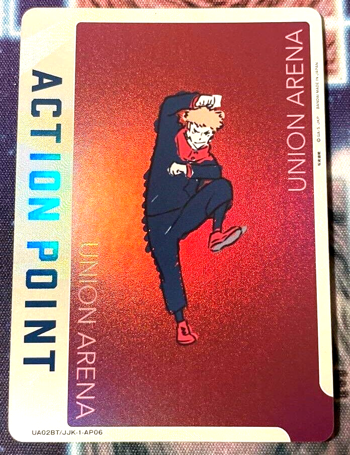 Union Arena Card Yuji Itadori ED AP Rare Action Point Union Arena Card Yuji Itadori ED AP Rare Action Point