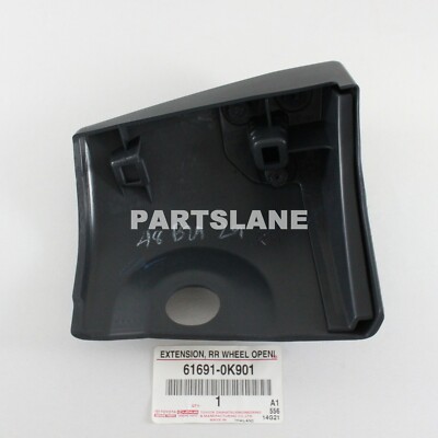 61691-0K901 Toyota OEM Genuine EXTENSION, REAR WHEEL OPENING, NO.2