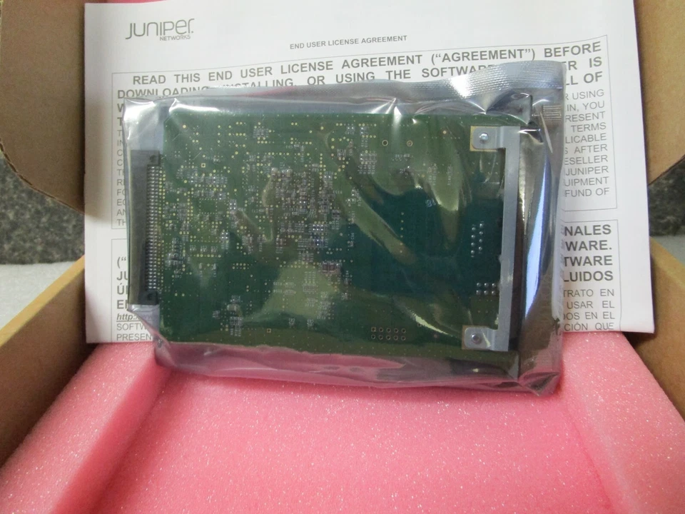 New Juniper Networks T1/E1 Mini-Physical Interface Module SRX-MP-1T1E1 - Image 3 of 4