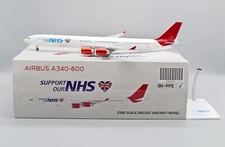 Maleth Aero A340-600 Reg: 9H-PPE JC Wings Scale 1:200 Diecast model XX20098 (E)