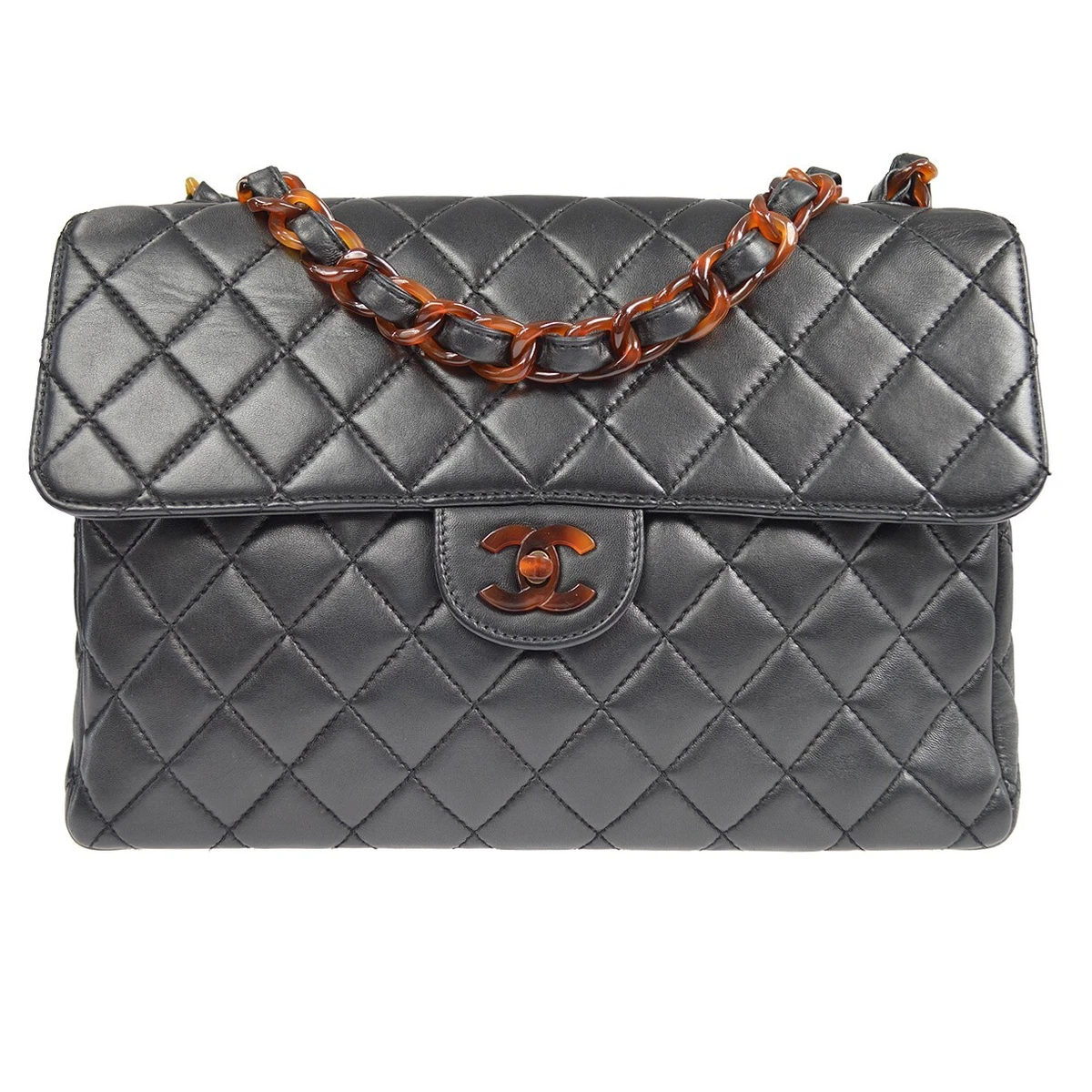 Chanel bag hotsell plastic