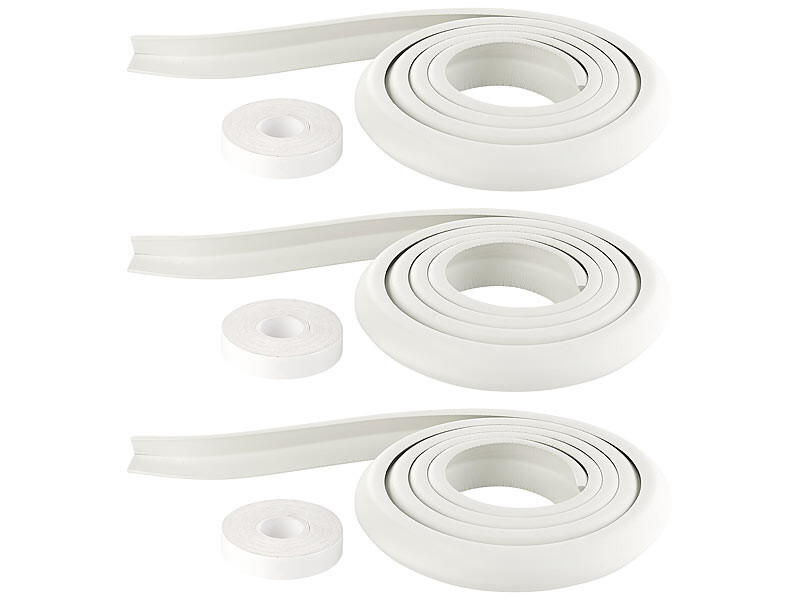 Protections d'angle en mousse rigide Infactory lot de 3 coins antichoc pour table