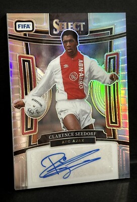 2023-24 Panini Select FIFA Ajax Legend Clarence Seedorf Auto